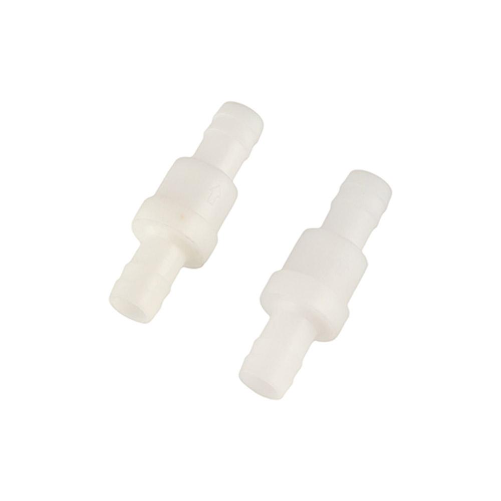 Полупрозрачность Прочный Белый Без возврата Для Газа Воды Для Топлива Воздуха Жидкости Односторонний Врезной Водозапорный Клапан Обратный клапан Клапаны