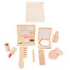 Деревянный набор игрушечной косметики Детский деревянный набор для макияжа Веселые имитационные косметические игрушки для девочек