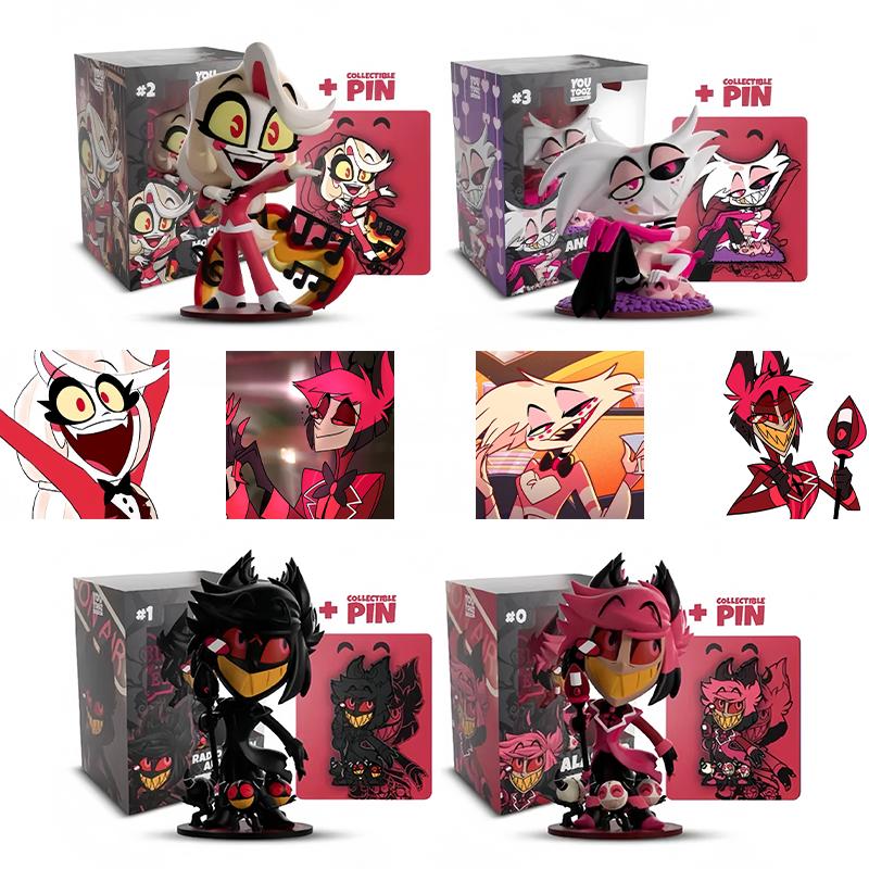 Новейшая Популярная 13,4 см ПВХ Youtooz Hazbin Hotel Игровая Фигурка Действия Коллекционная Модель Модные Настольные Украшения Гаражный Набор Куклы Игрушки Подарки