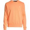 Polo Solid Color Pullover Crew Neck Long Sleeve Sweatshirt Men Sweatshirt Orange 710916689-027