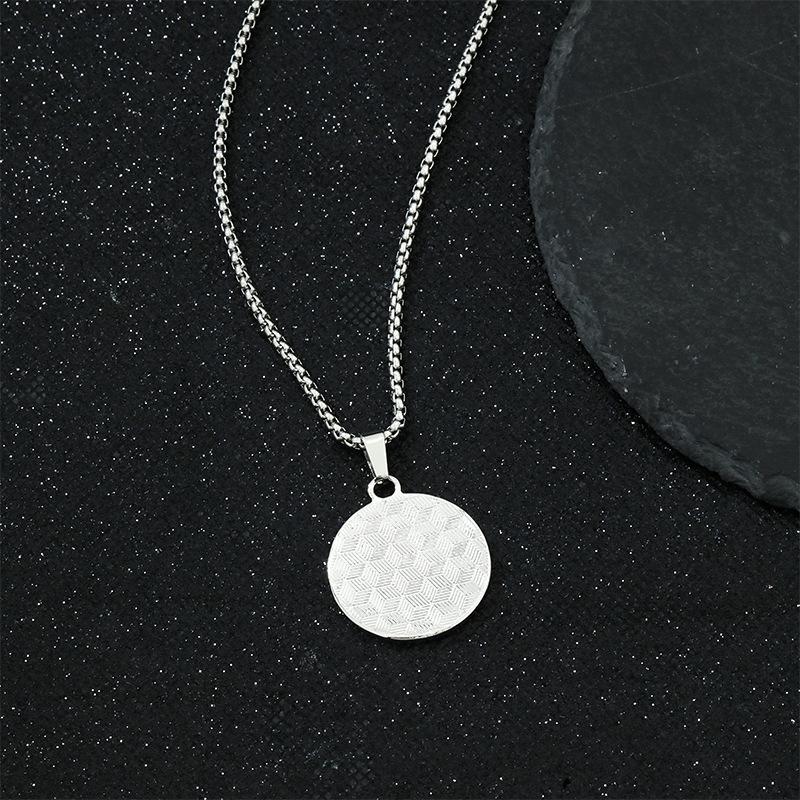 Ожерелье в китайском стиле для мужчин, высококачественное, универсальное, индивидуальное, трендовое, в стиле хип-хоп, изысканное, с подвеской в стиле тайцзи, цепочка для свитера с аксессуарами