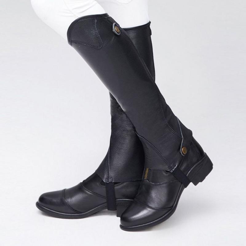 Леггинсы для верховой езды из мягкой яловой кожи