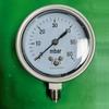 Stainless steel mbar pressure gauge