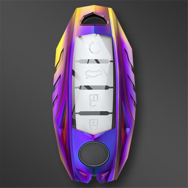 Чехол для автомобильного ключа для Nissan Juke Leaf Micra K12 Note Patrol Qashqai J11 J10 Tiida Versa X-trail Xtrail X Trail T32 Infiniti