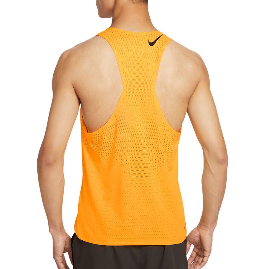 Nike Мужская жилетка для бега Aeroswift Dri-Fit Adv с быстрым высыханием, дышащая, без рукавов, топ FN4232-845