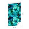 Wallpaper Ink turquoise, sea blue, navy blue and mint 50x1000