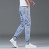 Мужские узкие эластичные джинсы в корейском стиле на весну и осень — модные и универсальные узкие брюки