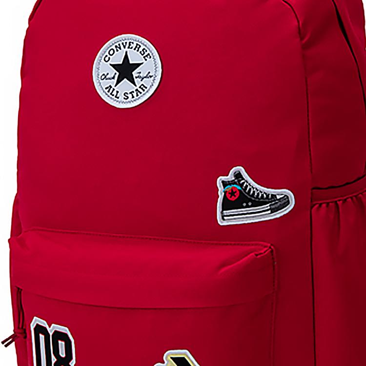 New Converse Polyester Backpack Medium Preppy Red CV2513024PS-001