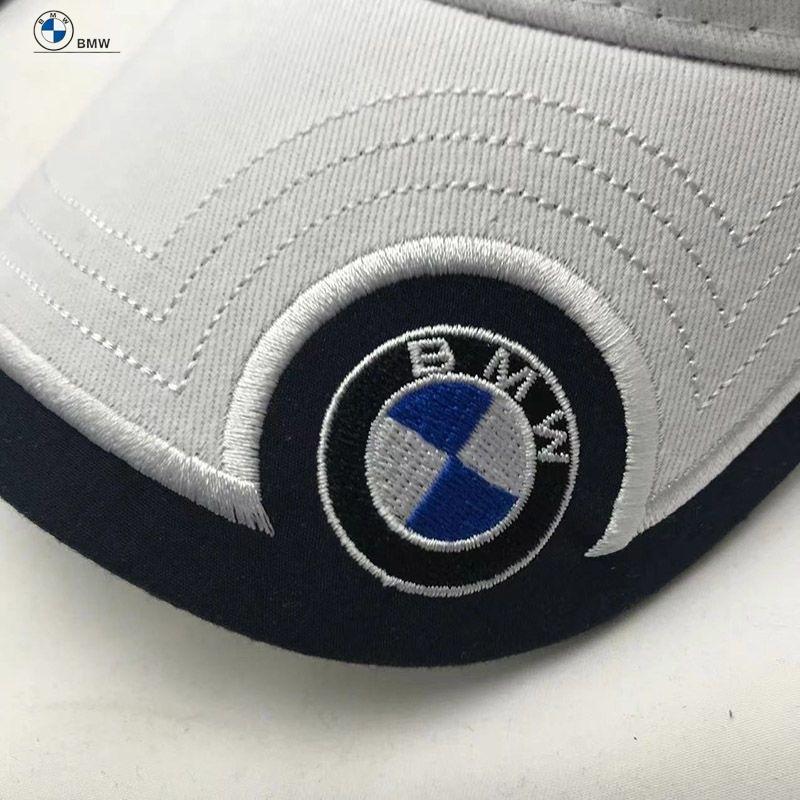 UZIS8 High-quality Embroidered Baseball Cap Outdoor Racing Sports Sun Hat Racing Memorial Cap For BMW Emblem Leather Car Decal Sticker