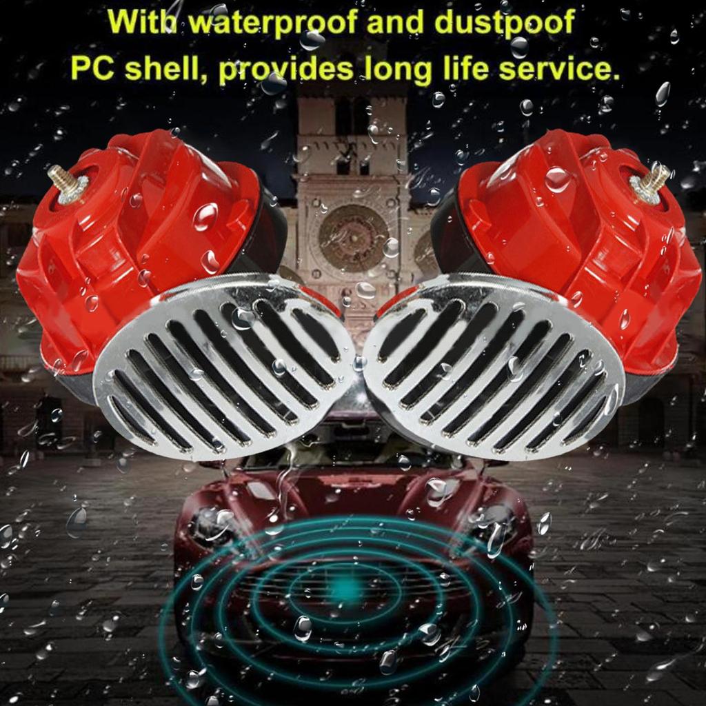 New 300db Super Train Horn For 12V Power Supplies Car-boat Motorcycles Automotive Loudspeaker Car Speaker Sound Signal