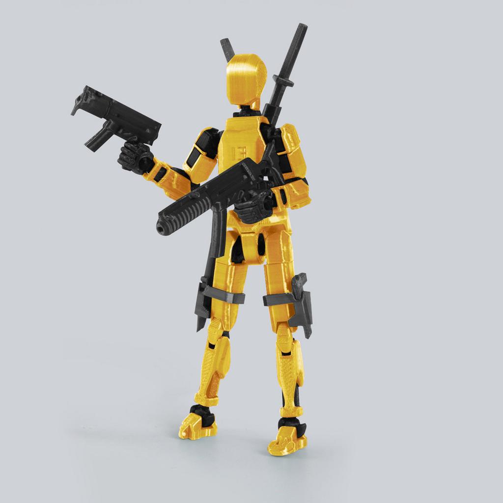 Набор мобильных кукол, 3D-печатная мобильная кукла-робот Титан, подвижная мобильная кукла, подходит для коллекционеров, украшение рабочего стола