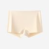 Safety Pants Women's Seamless Anti-glare Non Curling Mid Waist Thin Leggings Two In One Ice Silk Boxer Briefs For Women