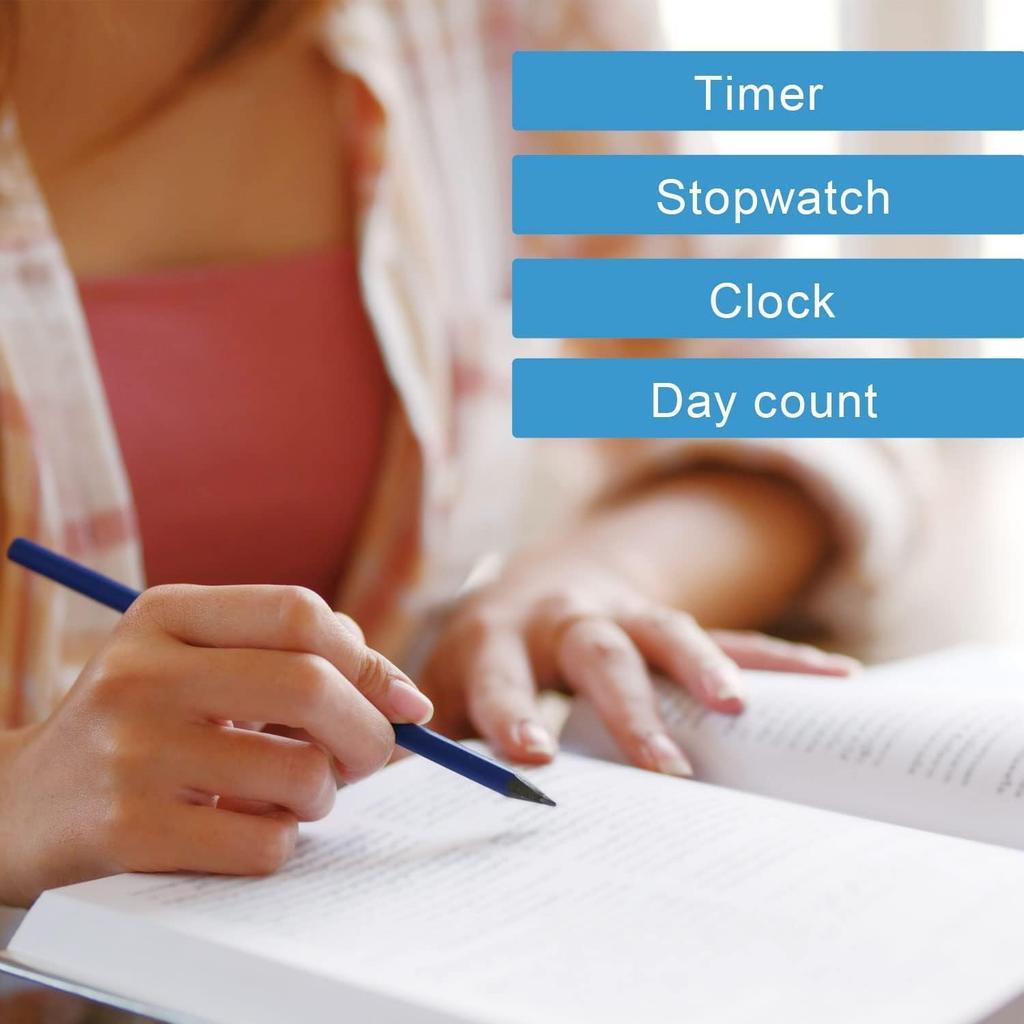 dretec Таймер для учебы Время вышло 2 T-580WT Белый