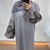 Eid Muslim Abaya Women Party Dresses Embroidery Kaftan Arab Long Robe Islam Ramadan Dubai Abayas Vestidos Morocco Jalabiya