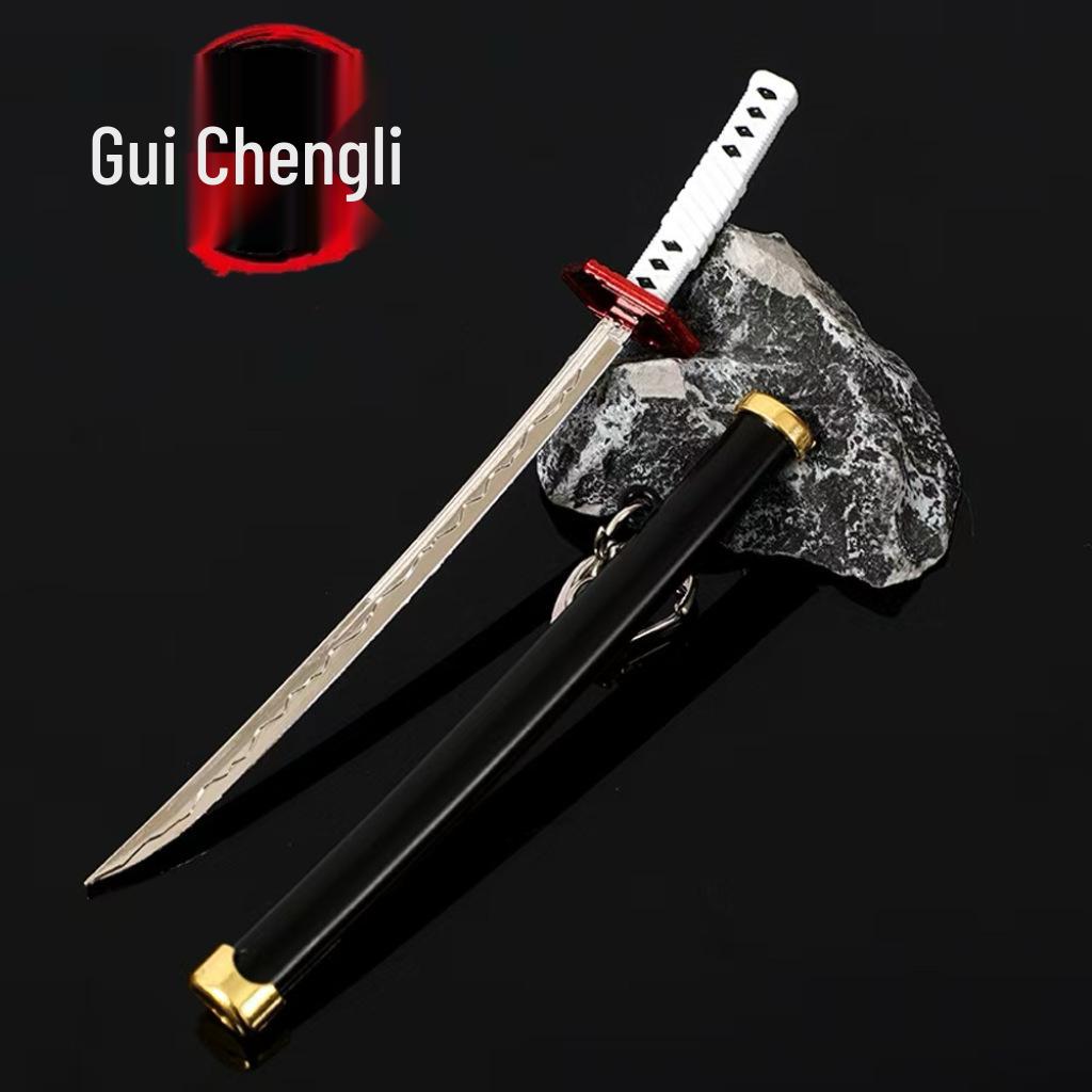 Demon Slayer Tanjiro & Zenitsu Flame Pillar Figurine Keychain (15CM)