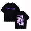 Summer New KPop Demon Hunters Huntrix Graphic Print T-shirt For Men Short Sleeve Tees Casual Streetwear Oversized Unisex Tops