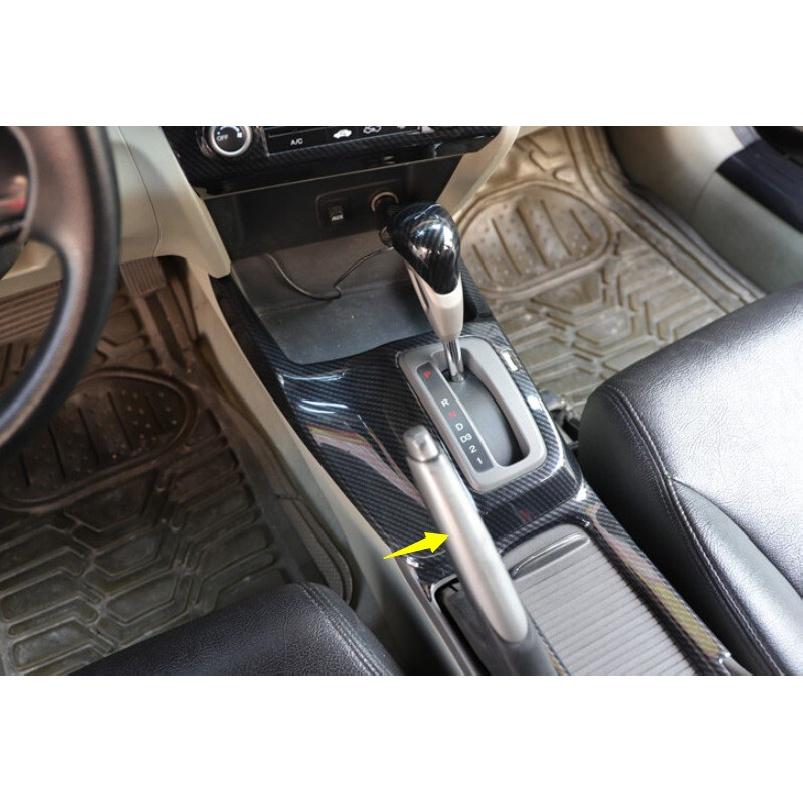 2012-2015 Накладка Отделка Подходит Для Honda Civic 9-го Поколения Ручка Тормоза Ручник Углеродное Волокно