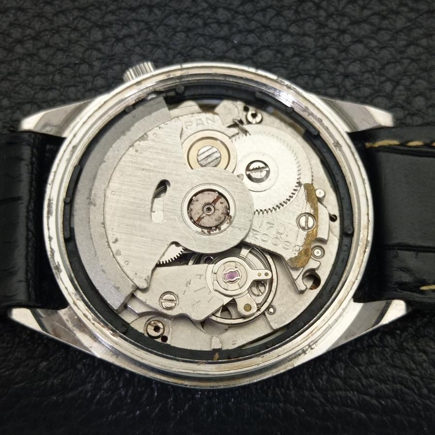 ПОДЕРЖАННЫЕ МУЖСКИЕ АВТОМАТИЧЕСКИЕ ЧАСЫ SEIKO 5 7009A ДЕНЬ/ДАТА ЯПОНИЯ КРАСНЫЙ ЦИФЕРБЛАТ a427898-2 R1054-a427898