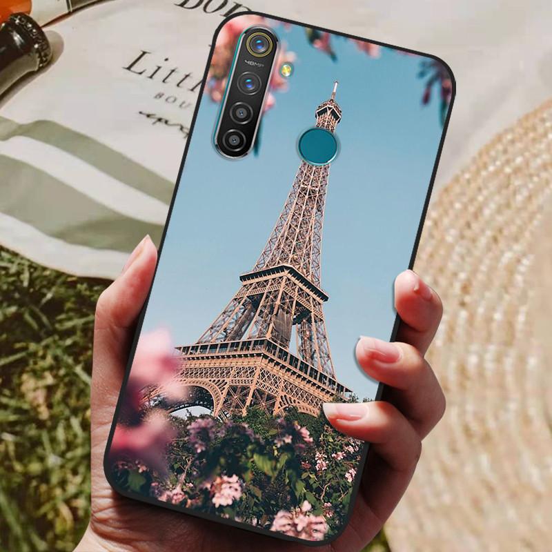 Чехол для Oppo Realme 5 Pro Силиконовая задняя крышка Чехол для телефона для Oppo Realme 5i 5S 5 Pro Чехлы Realme5 Pro 5i 5S Мягкий бампер coque