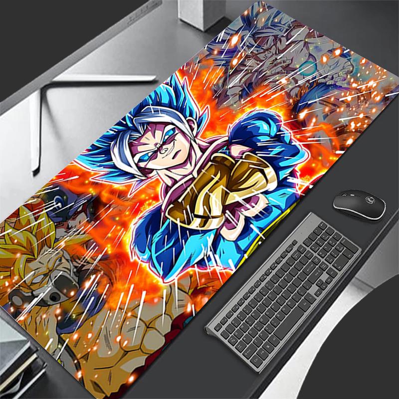 Extra Large Gaming Mouse Pad Computer Gamer Laptop Keyboard Carpet Mouse Mat NonSlip Rubber Table Dragon BallZ DBZ Rug