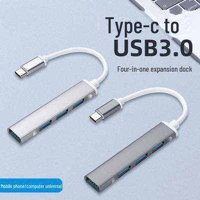 Док-станция расширения USB3.0 Type-C: Концентратор для ноутбуков 1-4 для USB-устройств