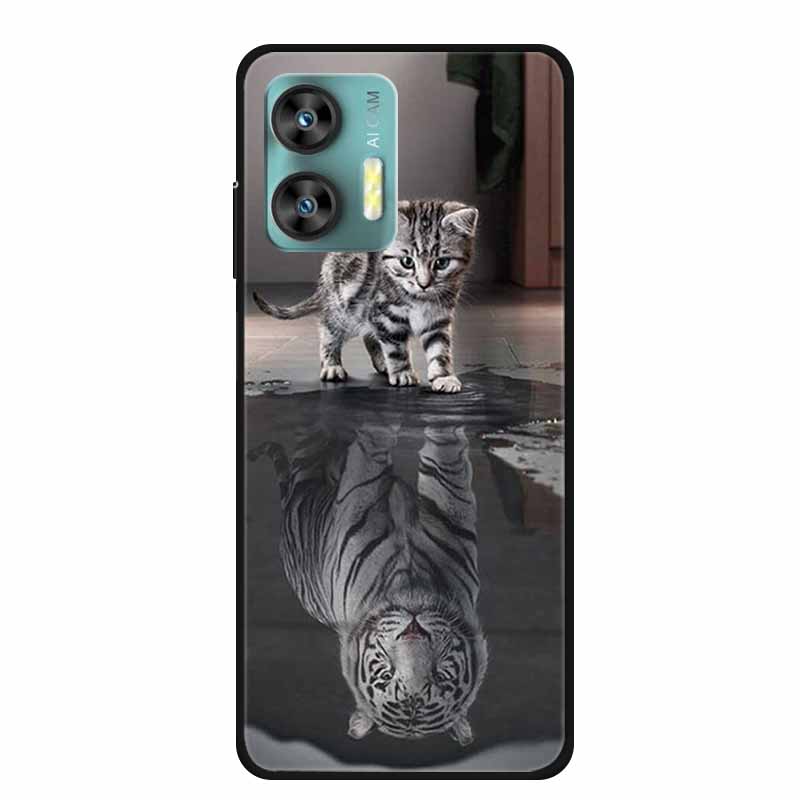 Для Oukitel C36 Oukitel C35 Чехол Роскошный Ударопрочный Мягкий Силикон ТПУ Задняя Крышка для Oukitel C35 C36 Крутой Мультяшный Защитный Чехол