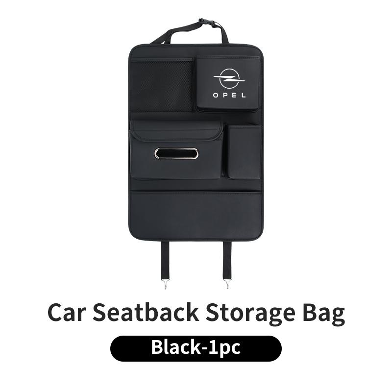 Car Seatback Organizer Anti-Kick Pad Trunk Storage Bag Accessories For Opel Astra Insignia Corsa Zafira Meriva Mokka Vivaro Vect DQ8