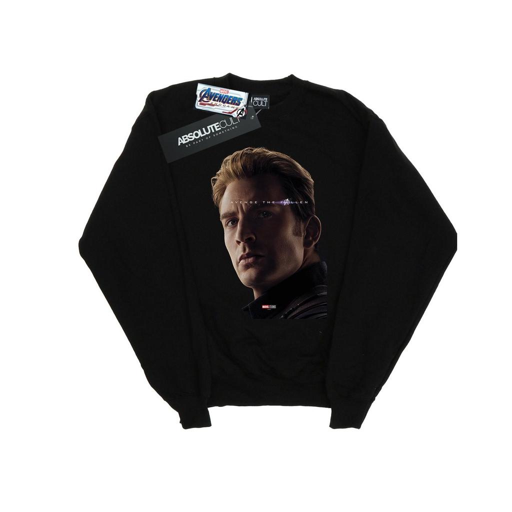 Marvel Mens Avengers Endgame Avenge The Fallen Captain America Sweatshirt
