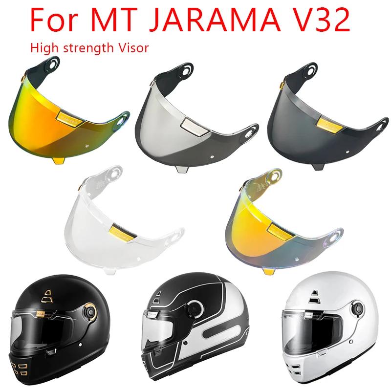 JARAMA V32 Шлем Визор Щиток для MT шлем щиток для JARAMA Высокая прочность Высокая ударопрочность Визоры Щиток V32 визор