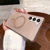 For Samsung Galaxy S23+ Magnetic Case Compatible with MagSafe Frosted PC Phone Cover