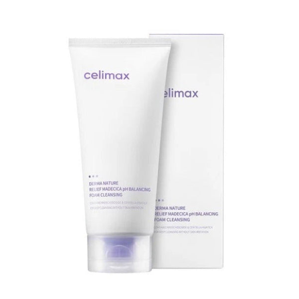 CELIMAX Derma Nature Relief Очищающая пенка для умывания с мадекассидом, pH-балансирующая 150 мл