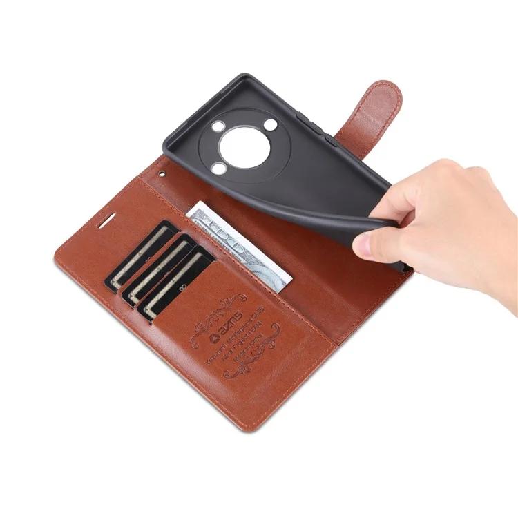 Чехол-кошелек из искусственной кожи для телефона Honor X50, противоударный защитный чехол-подставка для телефона