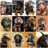 Алмазная вышивка животное алмазная живопись полная дрель квадратная собака из бисера стразы искусство вышивка крестиком набор Декор для дома