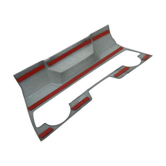 Carbon Fiber Look Center Console A/C Switch Cover Trim For Honda Civic 2016-