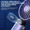 Mini Portable Handheld Fan 5 Speeds, 90 Foldable, Rechargeable, 190g