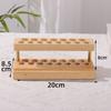 Creative Walnut Pens Holder Multifunction Toothbrush Holder Brush Display Case  Office/School