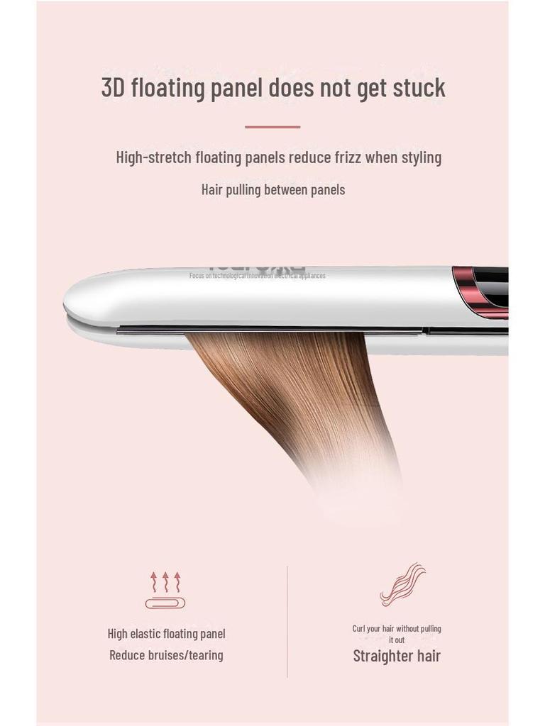 Yongri — щипцы для завивки и выпрямления волос двойного назначения с четырехскоростной регулировкой температуры