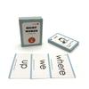 Animal English Sight Word Flash Cards Paper Early Baby Flash Cards  Kids Preschool