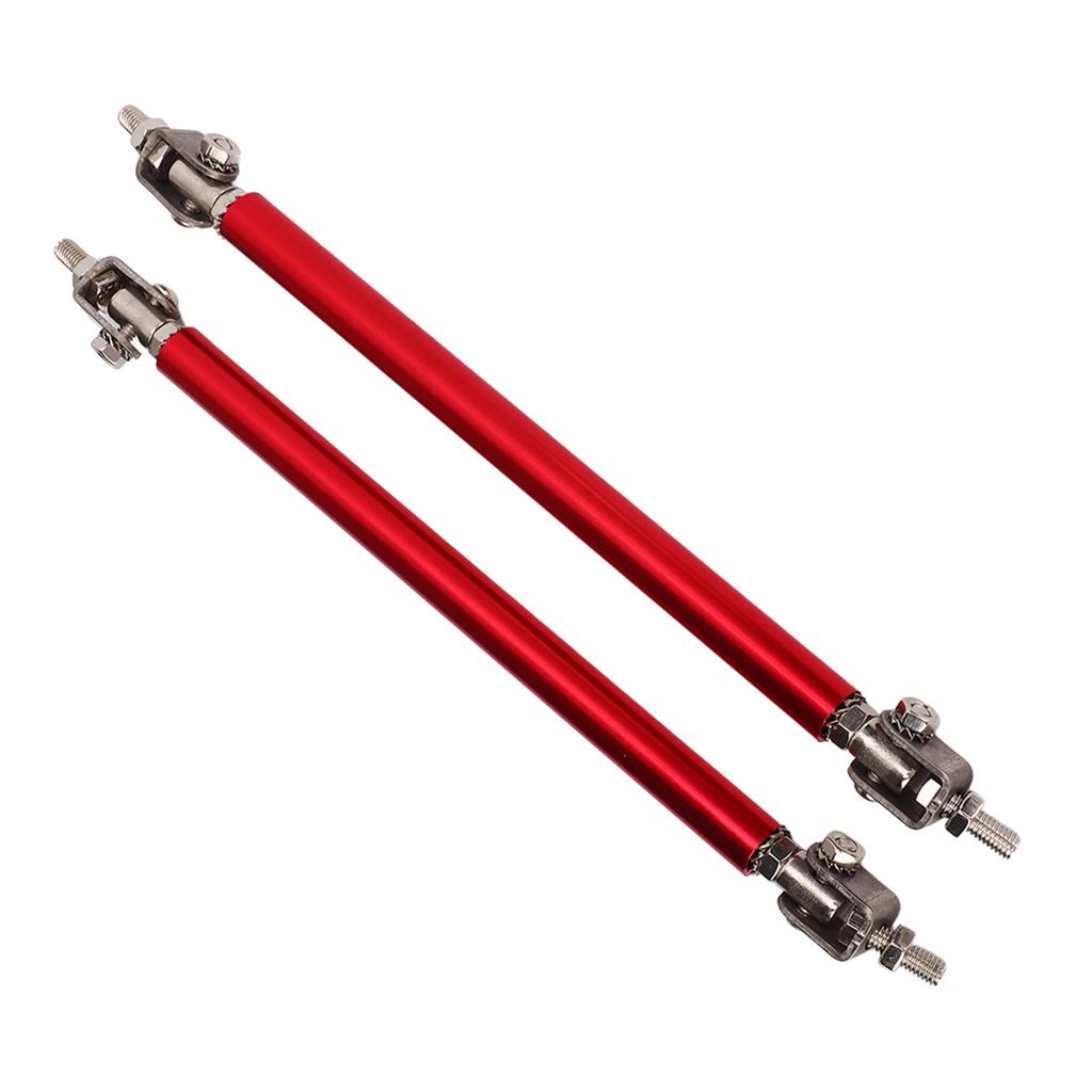2 Pcs Bumper Lip Diffuser Rod 15cm Stretchable Stainless Steel Splitter Support Tie Pull Bar