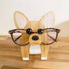 Wooden Animal Eyeglass Stand Hand-Painted Glasses Holder Animal Shape Tabletop Decor Eyeglass Holder for All