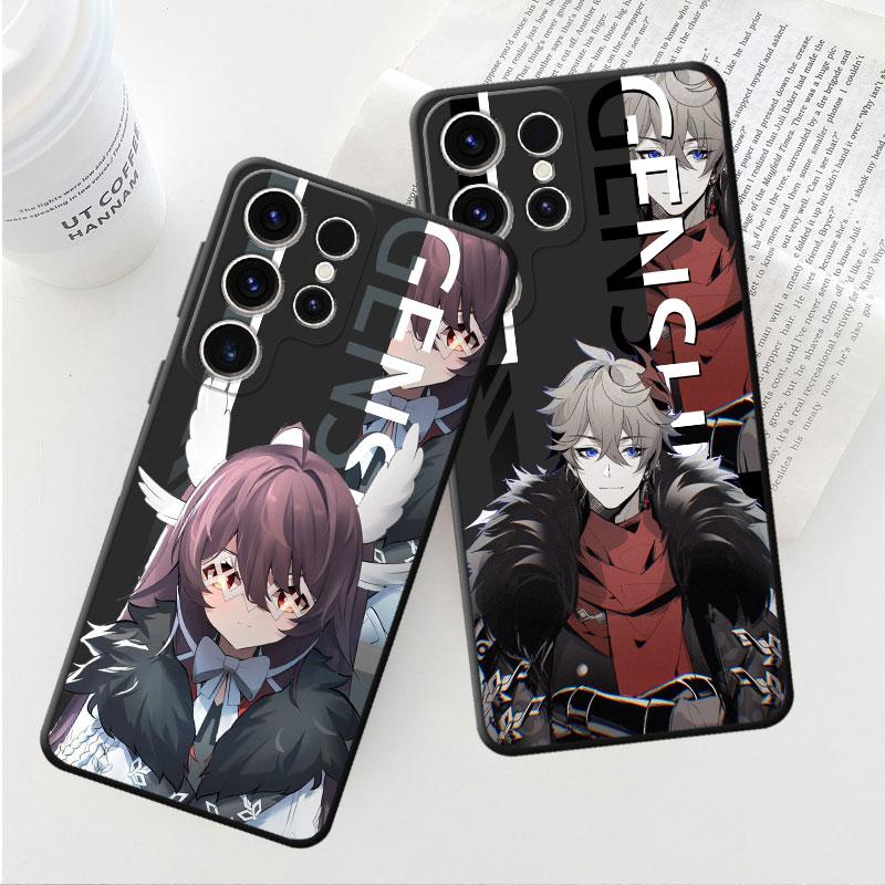 Силиконовый чехол для телефона Samsung Galaxy S8 S7 S10 S9 S21 S22 Plus S23 Ultra 5g S10e S20 Fe Genshion Impact Tartaglia, аниме-чехол