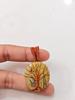 Picture Jasper Pendant – Tree of Life Copper Wire Wrapped Natural Gemstone Pendant, Gift For Her.