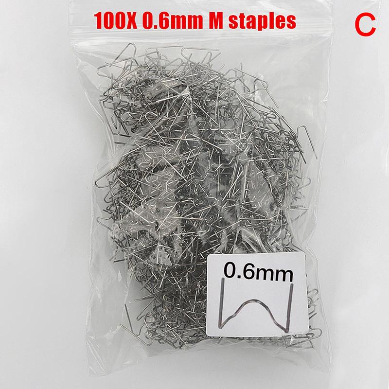 100 шт. автомобильные пластиковые ремонтные сварочные гвозди стандартные предварительно нарезанные волновые скобы Bump