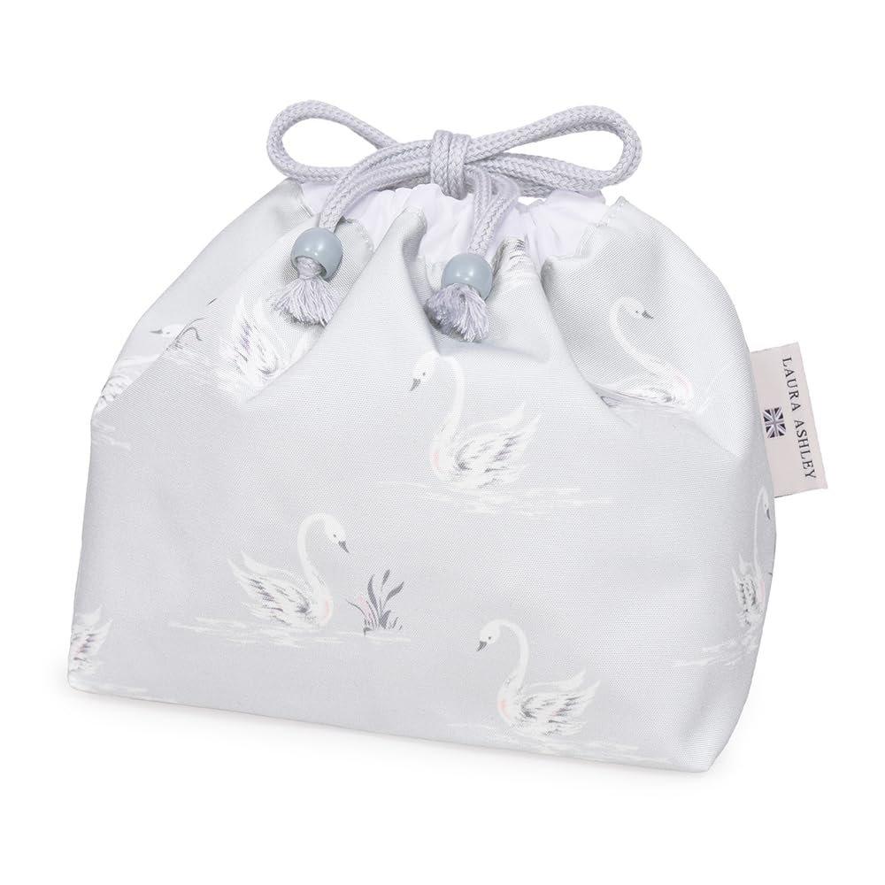COLORFUL CANDY STYLE Laura Ashley Swans Kids School Bag 5-Piece Set Water-Repellent No-Iron Lesson Bag Shoes Case Gym Pouch