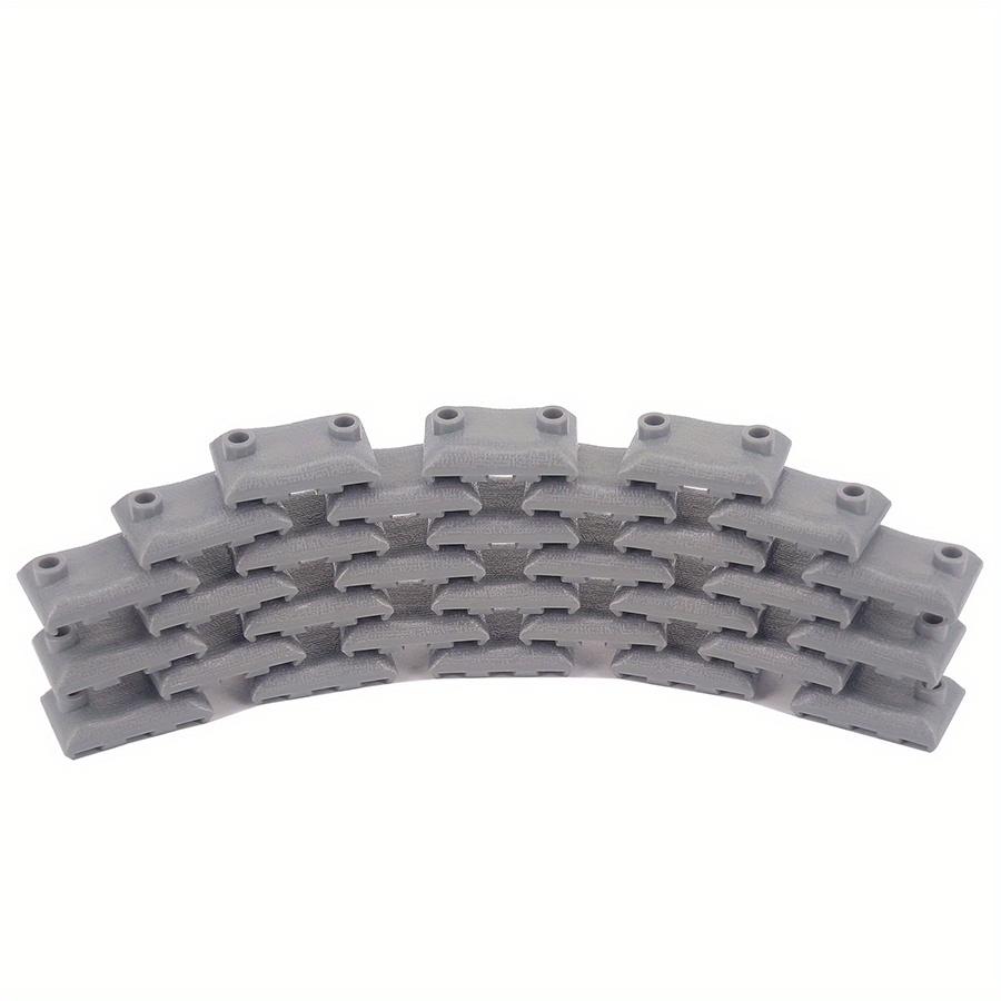 60 шт. MOC, военные мешки с песком, строительные блоки, совместимые с солдатами WW2, оружие, кирпичи, сделай сам, армейские детали сцены, игрушки для мальчиков, подарок