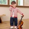 Полосатый вязаный кардиган для мальчиков LUSONBABY