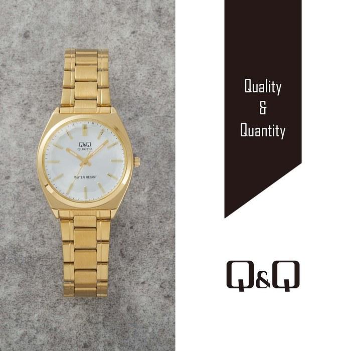 [Citizen Q&Q] Часы Q&Q Classic QB78-001 Мужские Золотой/Серебряный