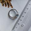 Серебряное кольцо с натуральным топазом 2.25ct, вес изделия 2,37 гр (2206903)