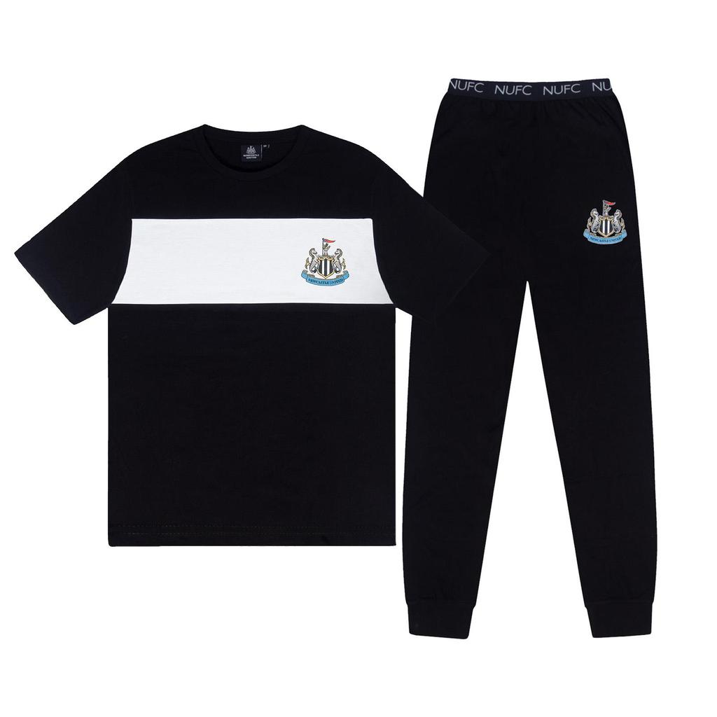 Newcastle United FC Mens Premium Long Pyjama Set