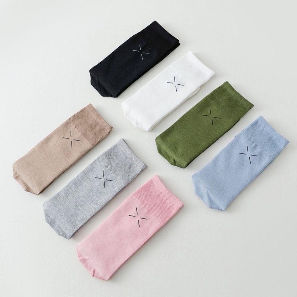 JK Two Toe Socks Thin Calf Long Socks Simple Split Toe Tube Socks  Summer